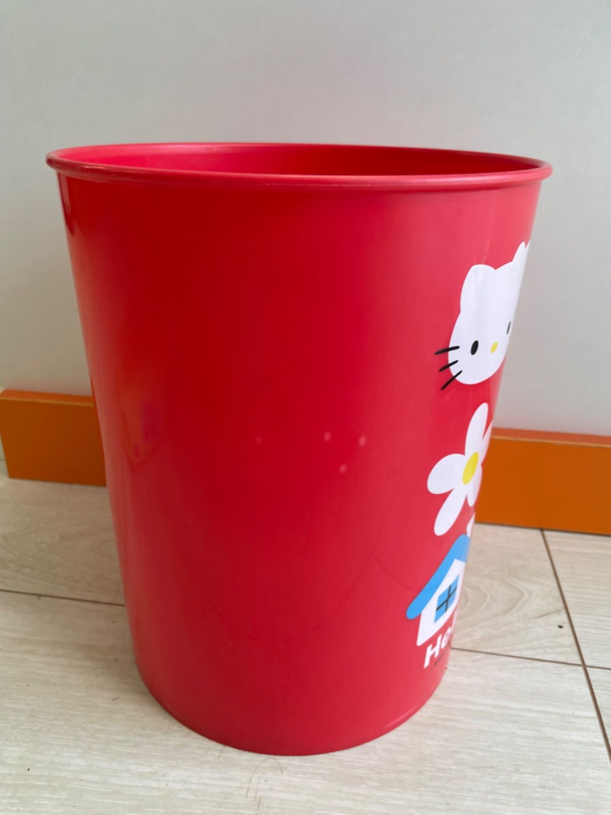 平成レトロ ハローキティ ゴミ箱 サンリオキティちゃん プラスチック