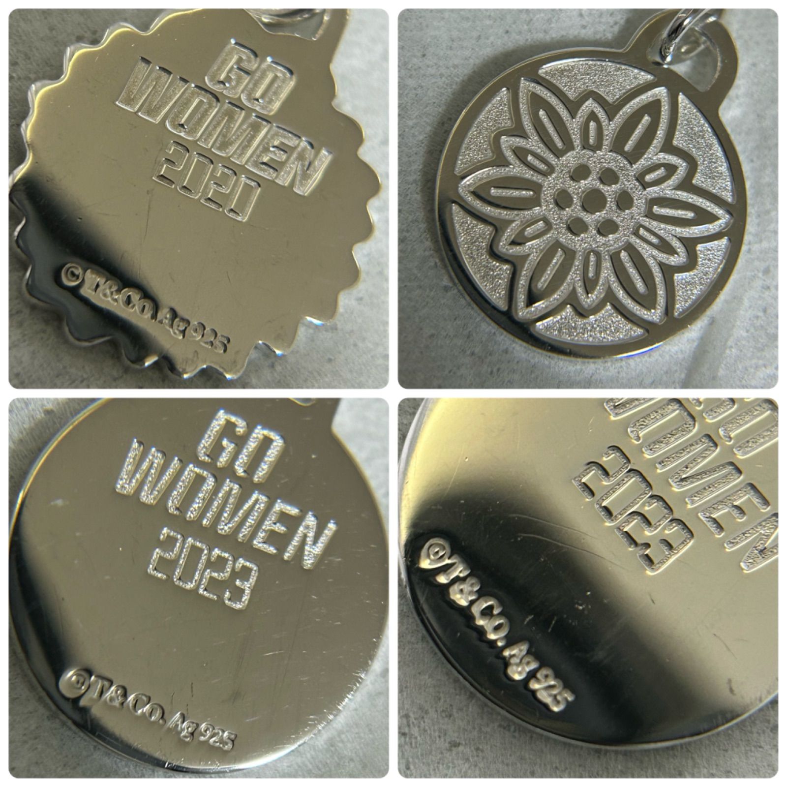 ティファニー GO WOMEN マラソン 2018 2019 2020 2023 ネックレス 