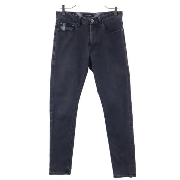 ブラックレーベルクレストブリッジ 三陽商会 ストレートデニムパンツ 70 ブラック系 BLACK LABEL CRESTBRIDGE ジーパン メンズ