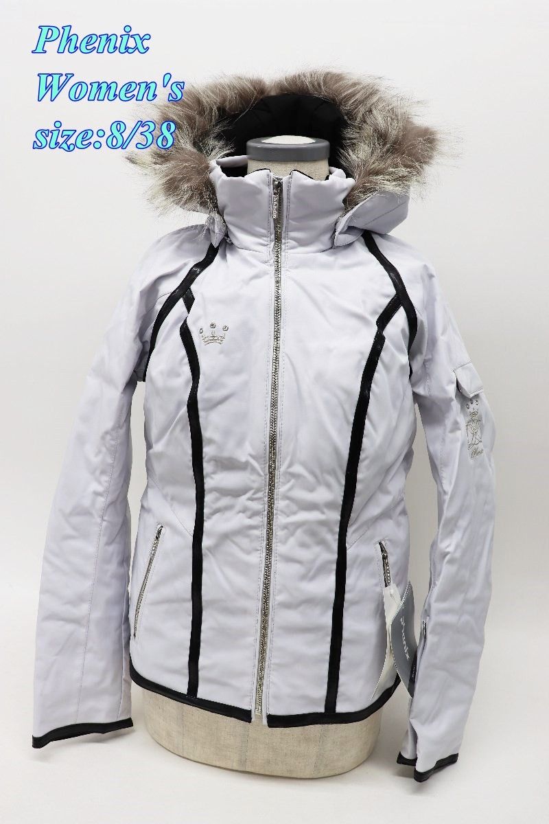 Phenix フェニックス レディース スキージャケット 8/38 シルバー  