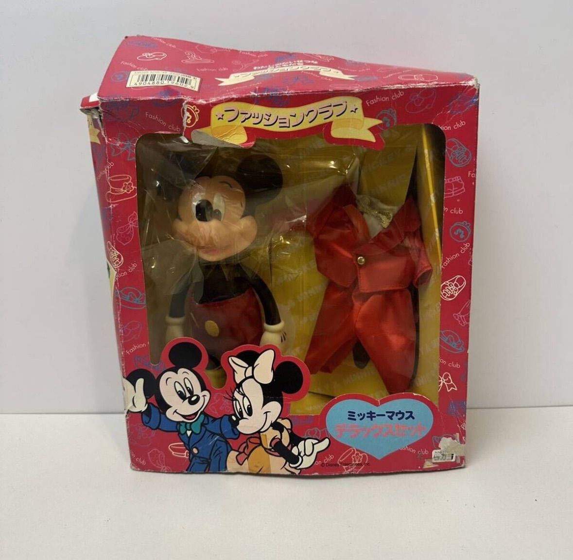 昭和レトロ 未使用 ミッキーマウスデラックスセット ファッションクラブディズニー フィギュア TAKARA タカラ インテリア Disney  ヴィンテージトイ 年代物 希少 - メルカリ