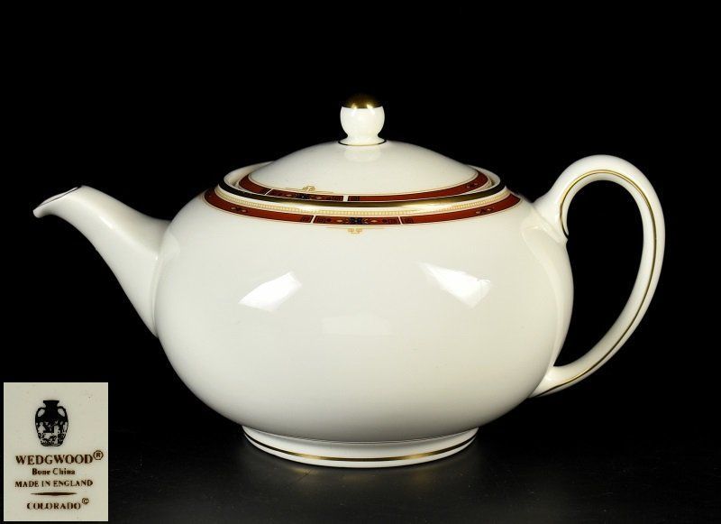 蔵A3716a WEDGWOOD ウェッジウッド コロラド ティーポット