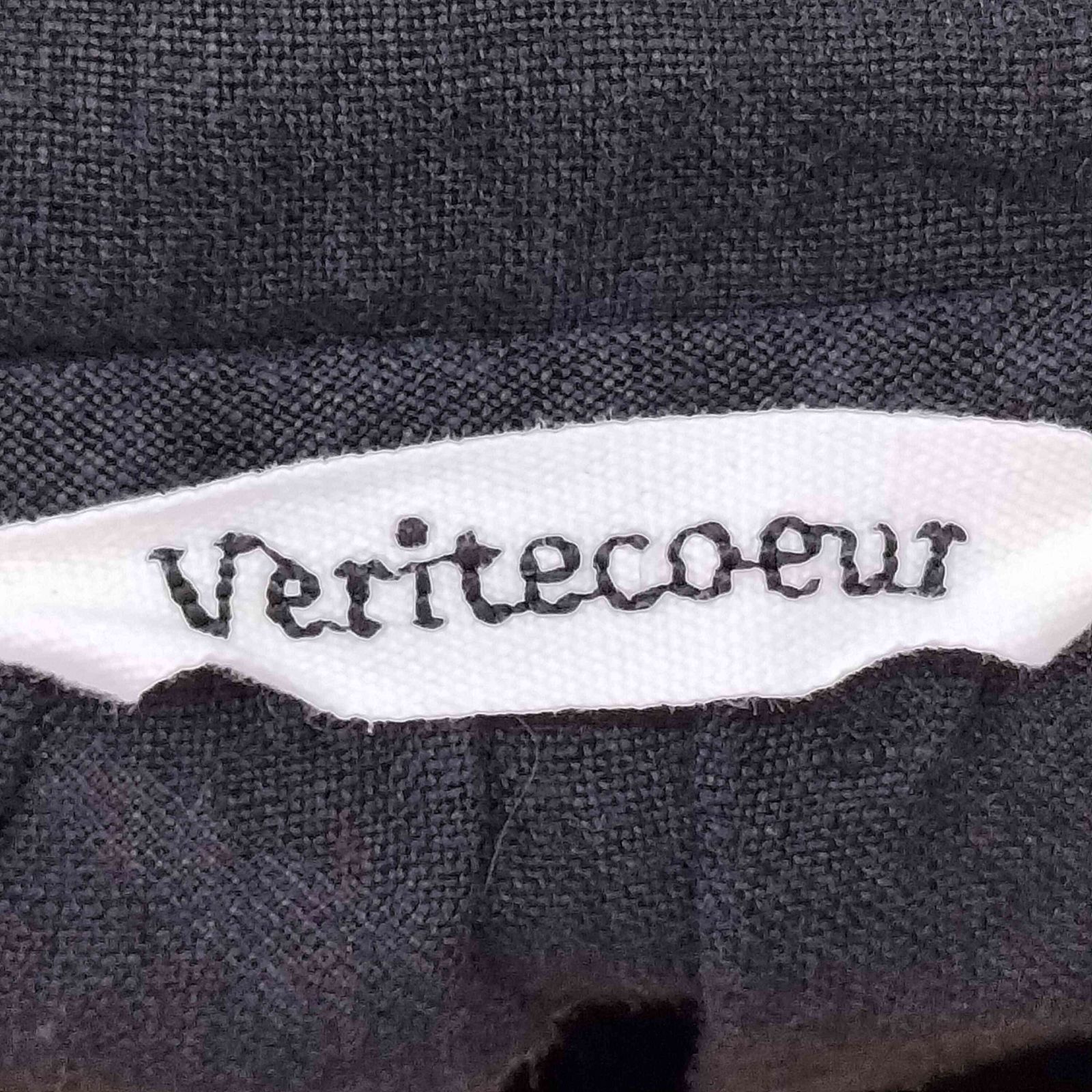 ヴェリテクール veritecoeur リネン100% S/S ブラウス