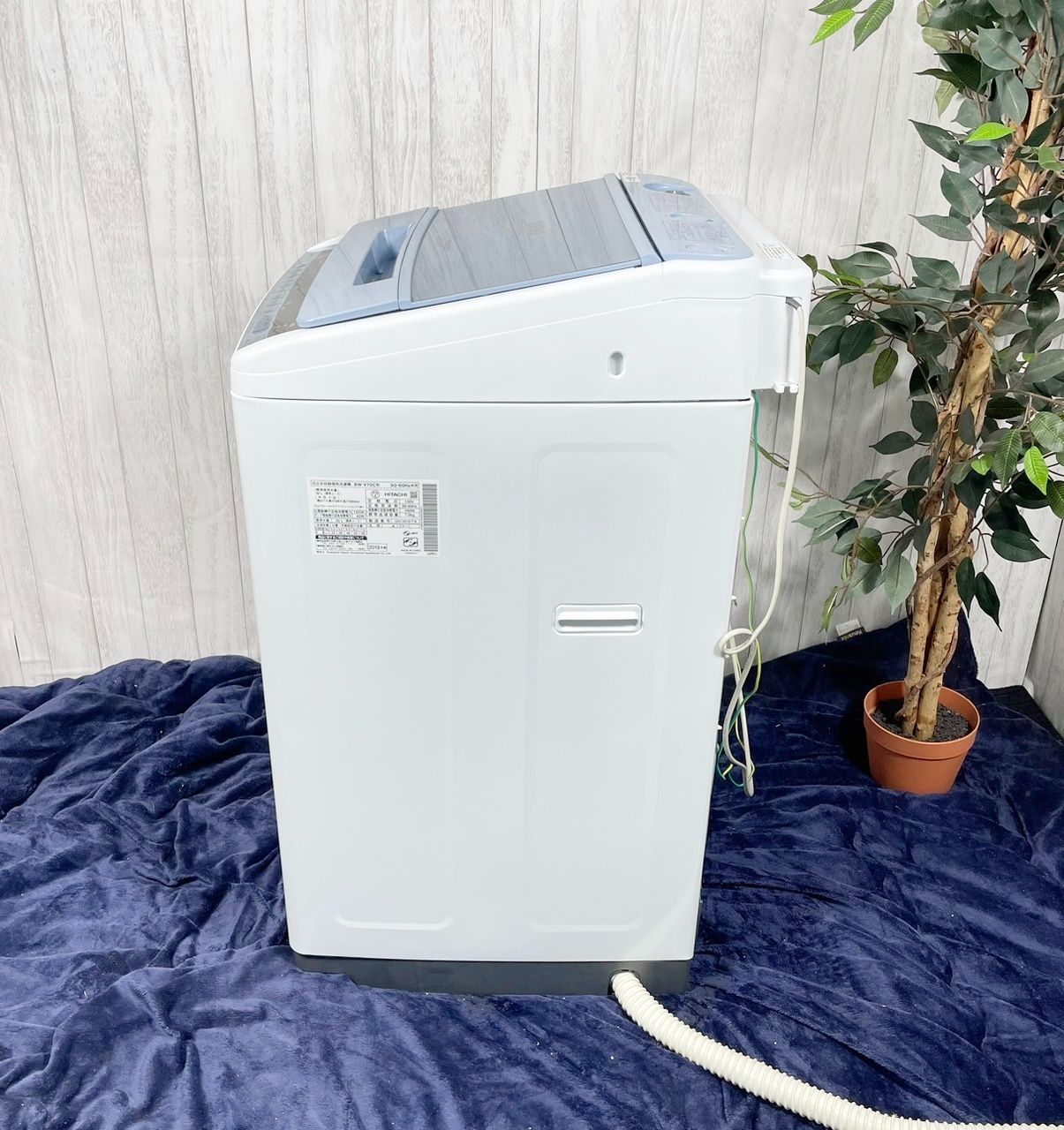 専用【2019年製】HITACHI 日立 BW-V70C BEAT WASH ビートウォッシュ 全 