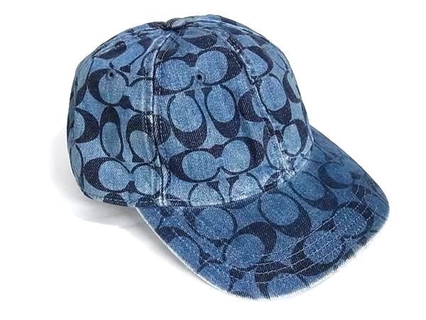 新品】COACH ベースボールキャップ ブラック コットン COACH】コーチ