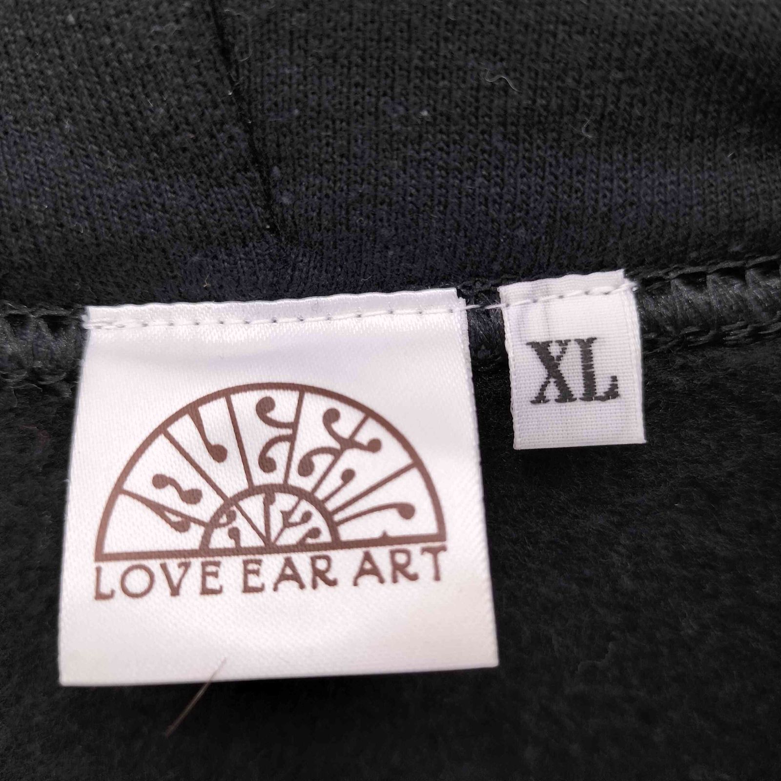 USED古着(ユーズドフルギ) LOVE EAR ART プリント パーカー ユーズドフルギ USED古着 LOVE EAR ART プリント パーカー メンズ JPN