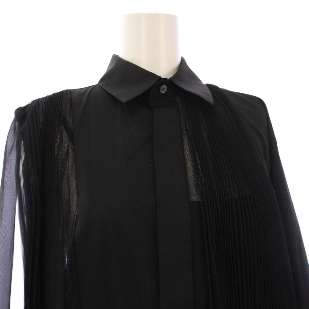 サカイ 切り替え プリーツ 長袖 スウェット ワンピース 中古・古着通販】sacai (サカイ) 切替プリーツワンピース