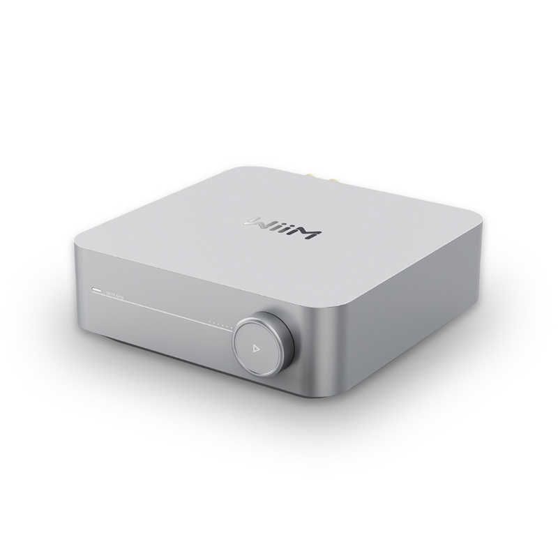 送料無料 ♥ 未開梱 WIIM プリメインアンプ オーディオストリーマー ハイレゾ対応 シルバー WIIMAMPSILVER