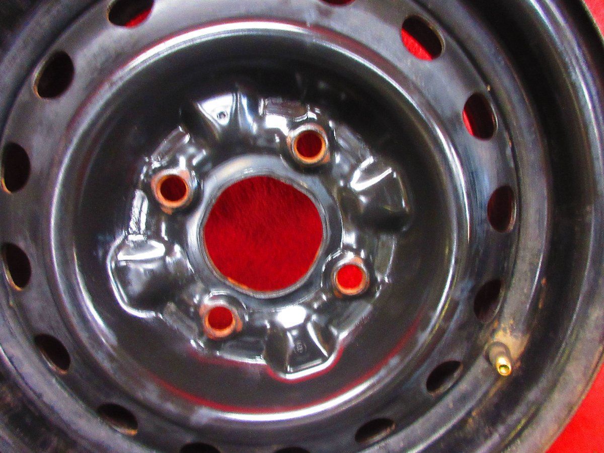 スチール ホイール 4本 日産 NV200 バネット 純正 14×5J 4穴