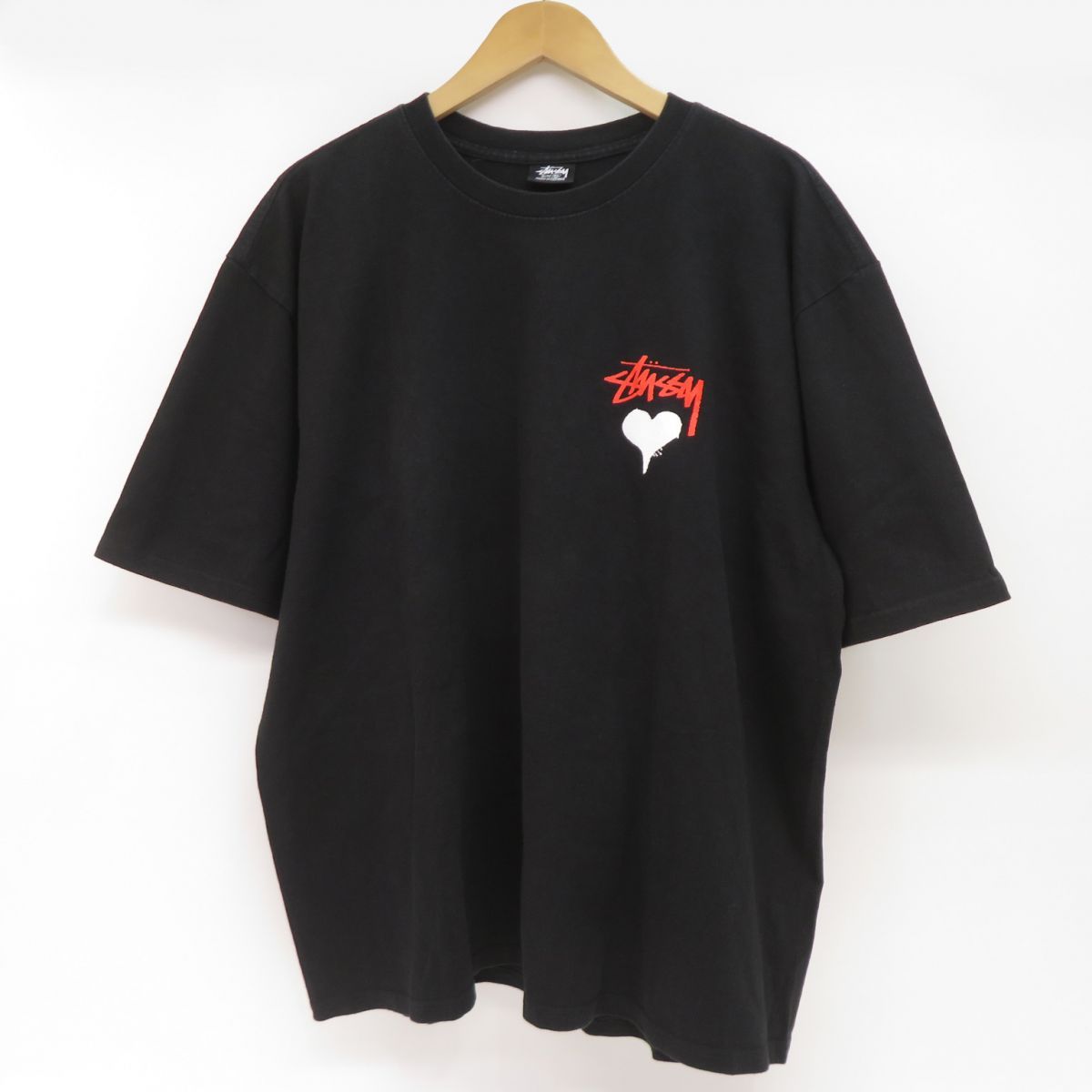Stussy Stock Heart T-Shirt ステューシー 半袖 シャツ ハート STUSSY (ステューシー) STOCK HEART TEE 1904922 メンズ 半袖 T