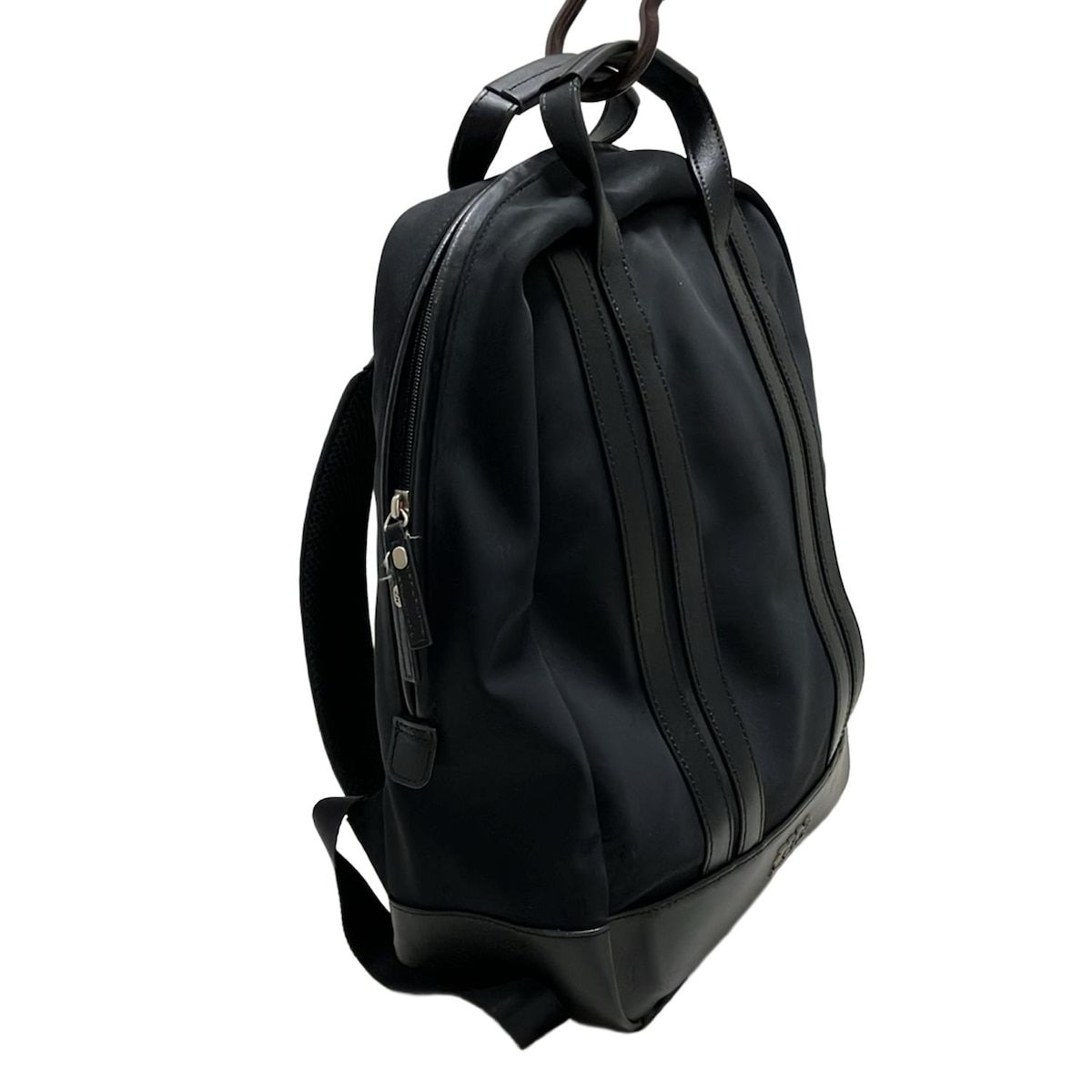 ZERO HALLIBURTON ゼロハリバートン リュックサック - 黒 レザー