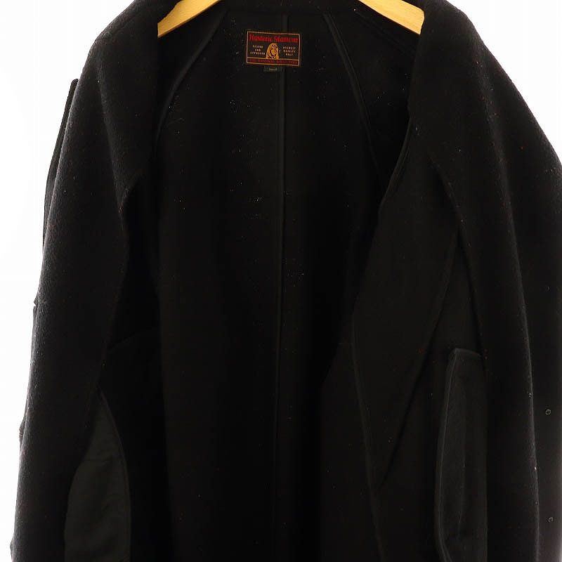 ヒステリックグラマー HYSTERIC GLAMOUR ウール ロゴ刺繍 チェスター  