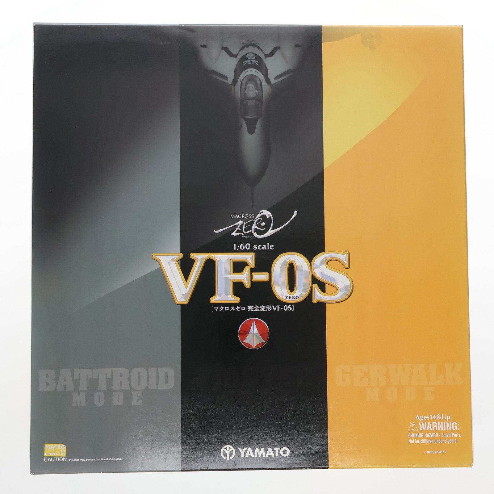 完全変形 1/60 VF-0S マクロスゼロ 完成トイ YAMATO(やまと)