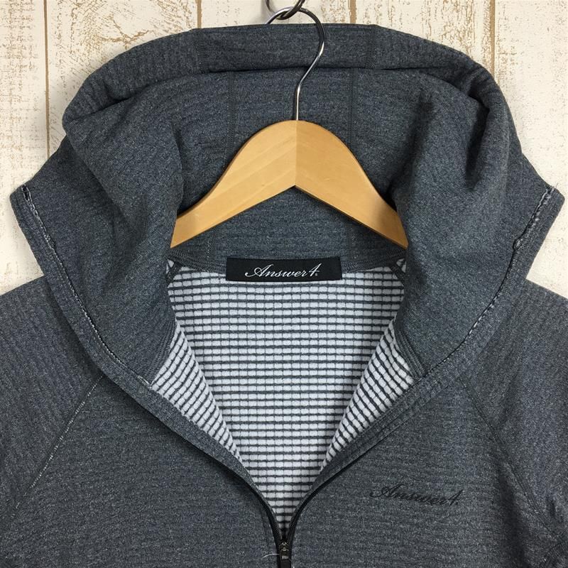 Answear4 パワーグリッドフルジップフーディ Answer4 パワーグリッド