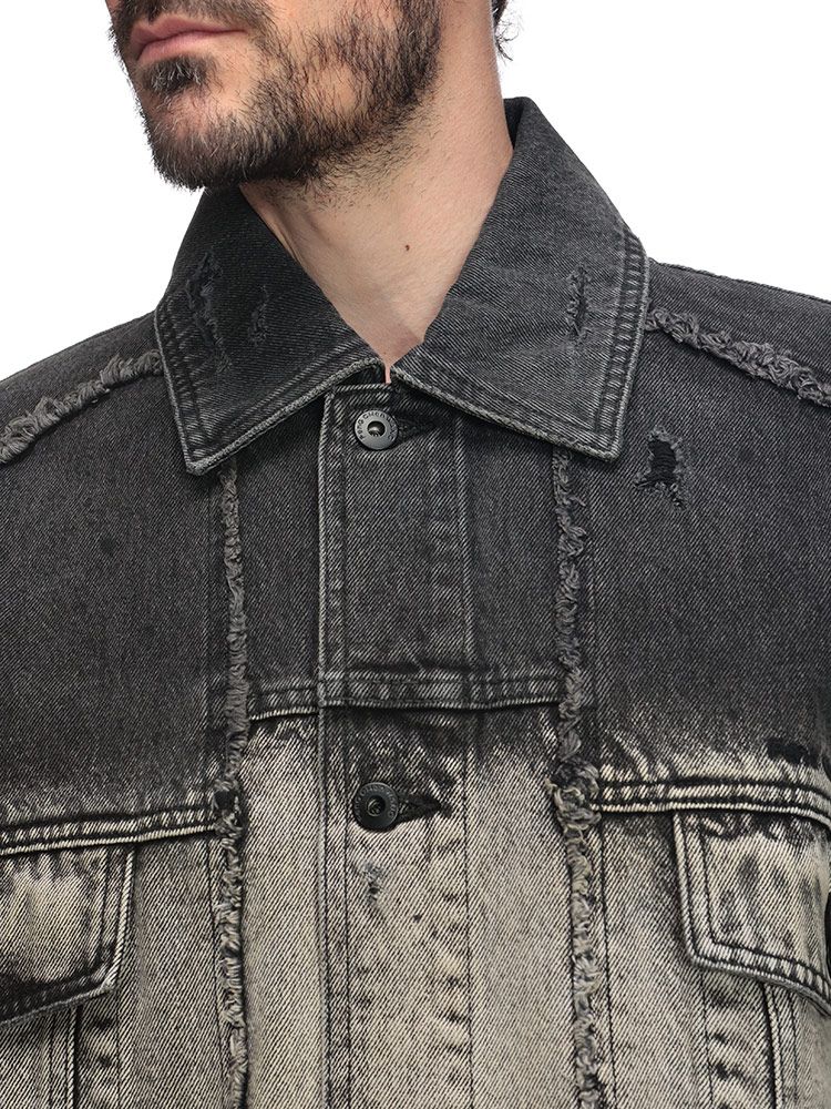 フェン・チェン・ワン Feng Chen Wang フリンジ フルボタン