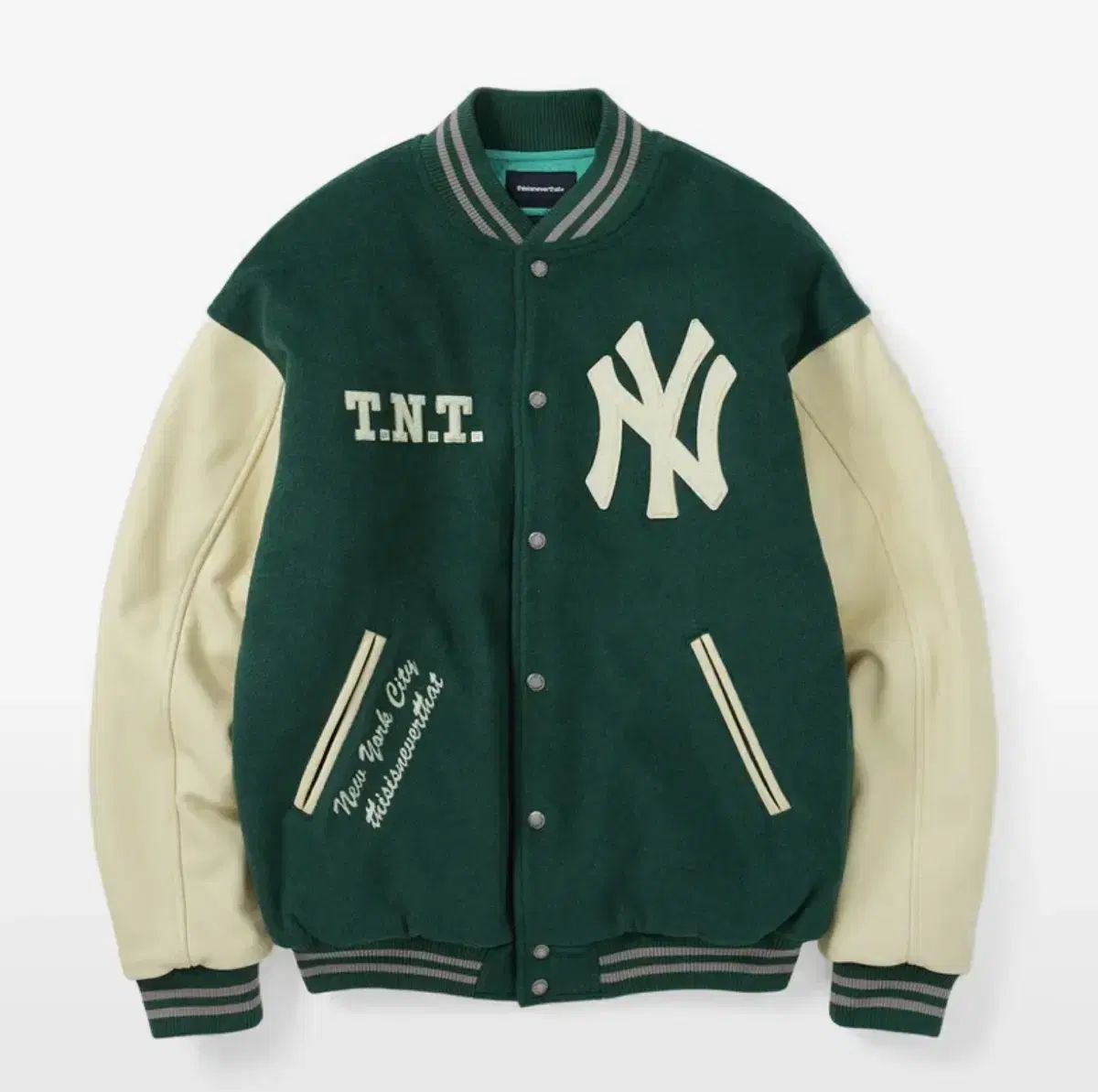 【雷市場（ポンジャン）商品韓国直送】 thisisneverthat(ディスイズネバーザット) NEW ERA(ニューエラ) スタジャン M