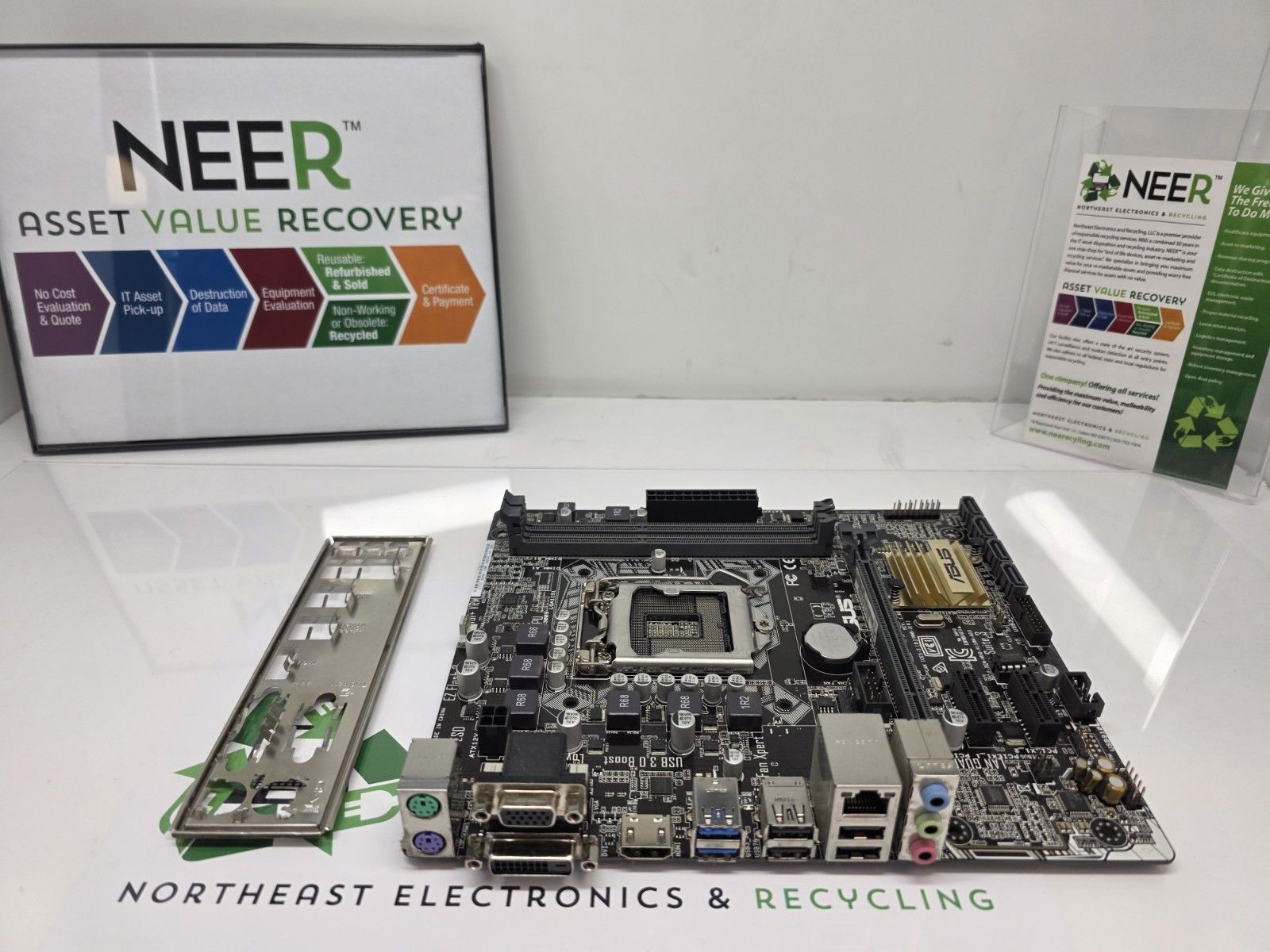 ASUS H110M-A D3 LGA 1151 マザーボード DDR3 mATX IO シールド付き