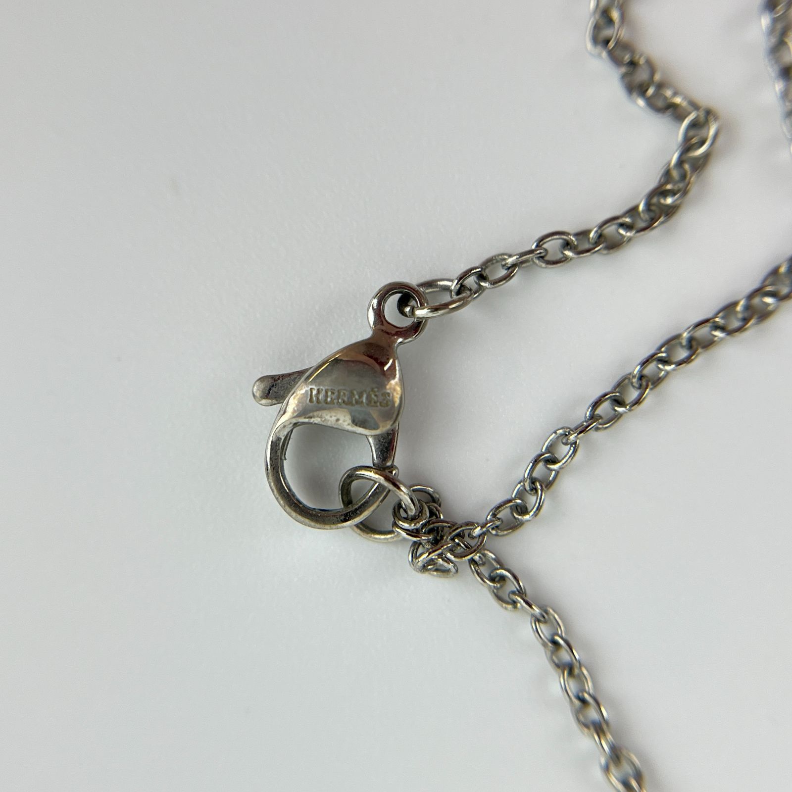 中古】HERMES エルメス ポップアッシュH アクセサリー ネックレス 