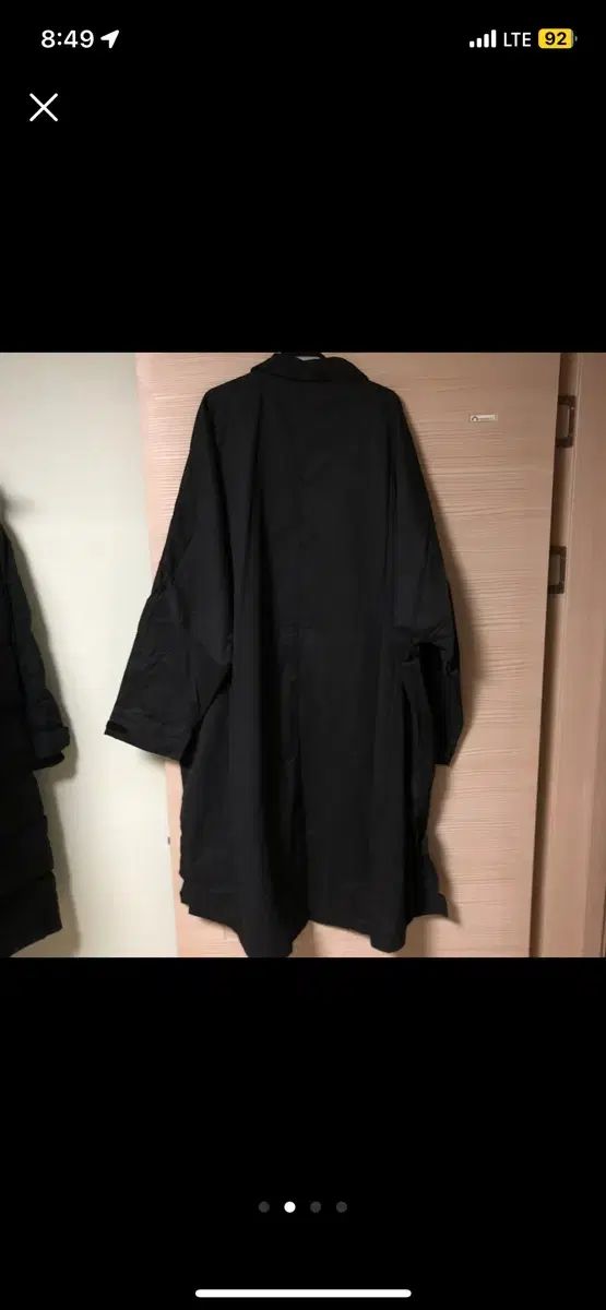 G Lack ブラック レイオーバー コート