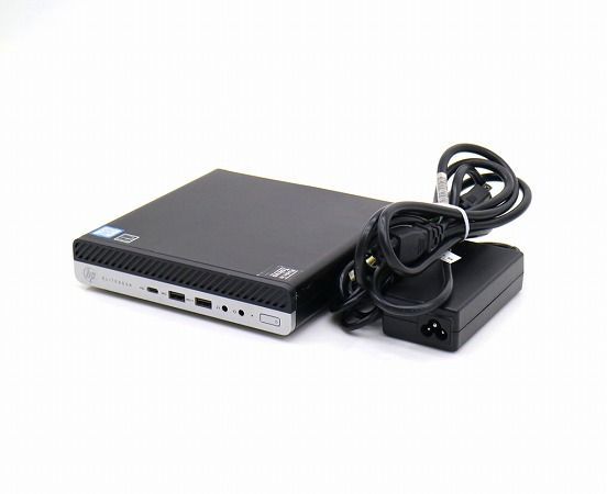 hp EliteDesk 800 G4 DM 35W Core i5-8500T 2.1GHz 8GB 256GB NVMe SSD DisplayPort x2|アナログRGB出力 Windows11 Pro 64bit