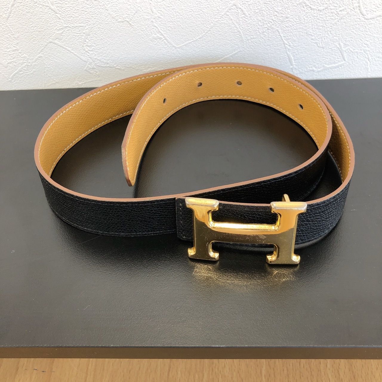 HIGH CLASS ヘンリーハイクラス ベルト シルバーHロゴバックル 希少 HIGH CLASS ヘンリーハイクラス ベルト シルバーHロゴバックル 希少