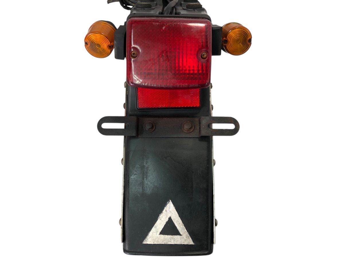 Kawasaki KDX125SR DX125A テールランプ リアウィンカー フェンダー 点灯OK フェンダー割れ補修有 2778-M6729
