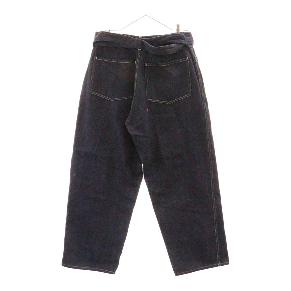 美品　COMOLI デニム ベルテッドパンツB01-03001 COMOLI＞デニム ベルテッドパンツ(Z01-03001) | MAKES ONLINE STORE