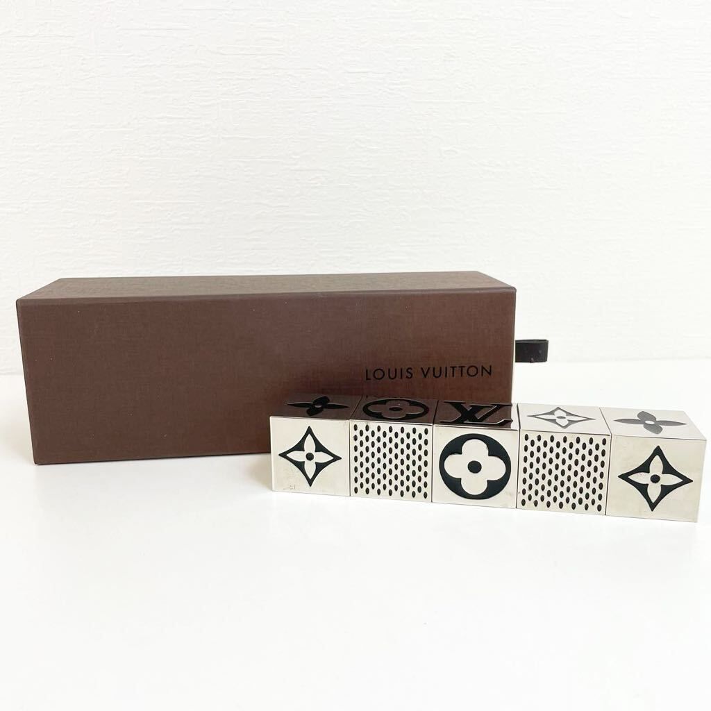 美品】ルイヴィトン キューブマグネットサイコロ キューブダイス  