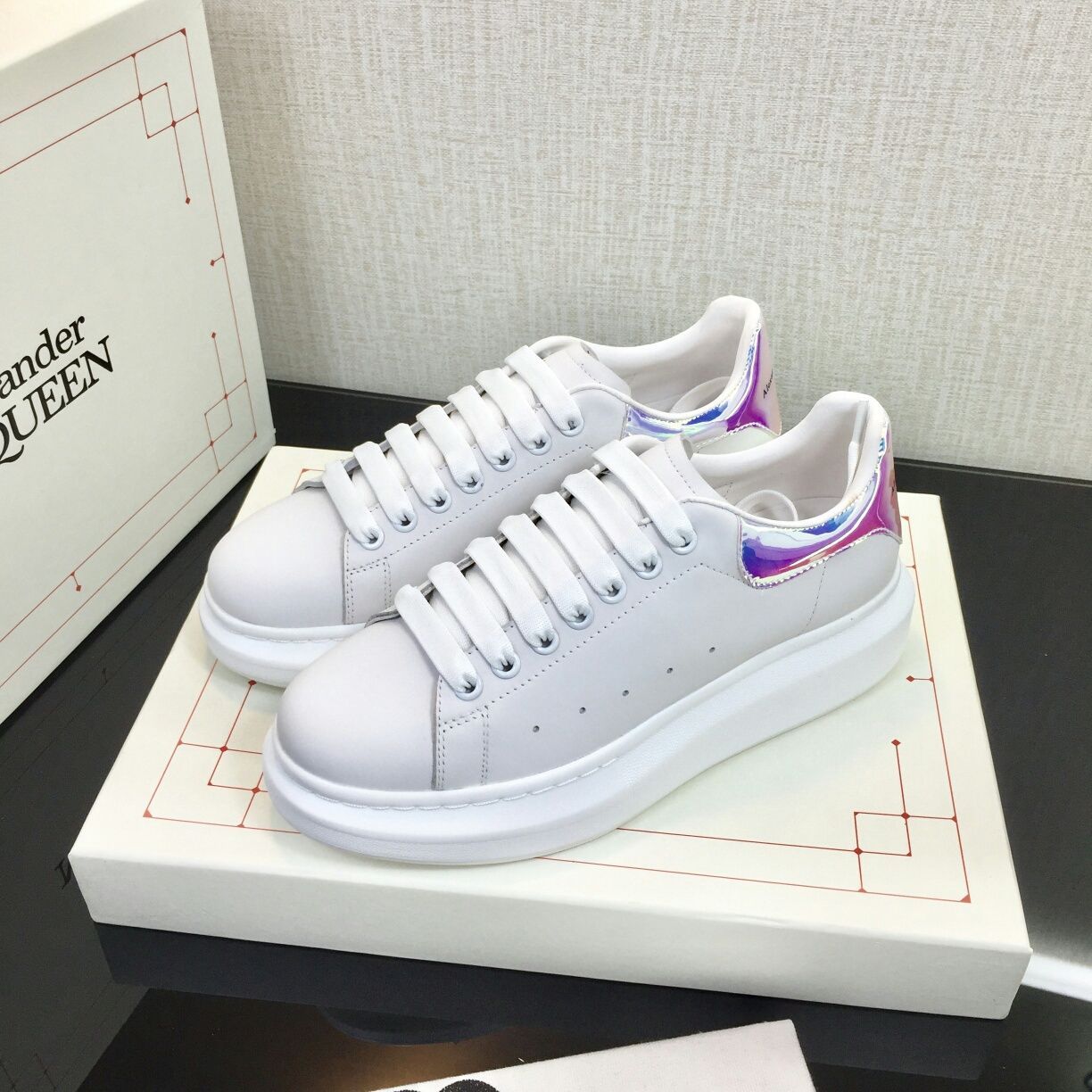 エイ革/ガルーシャ/スティングレー/アレキサンダーマックイーン/靴/28㎝ Alexander McQueen アレキサンダー マックイーン カジュアル
