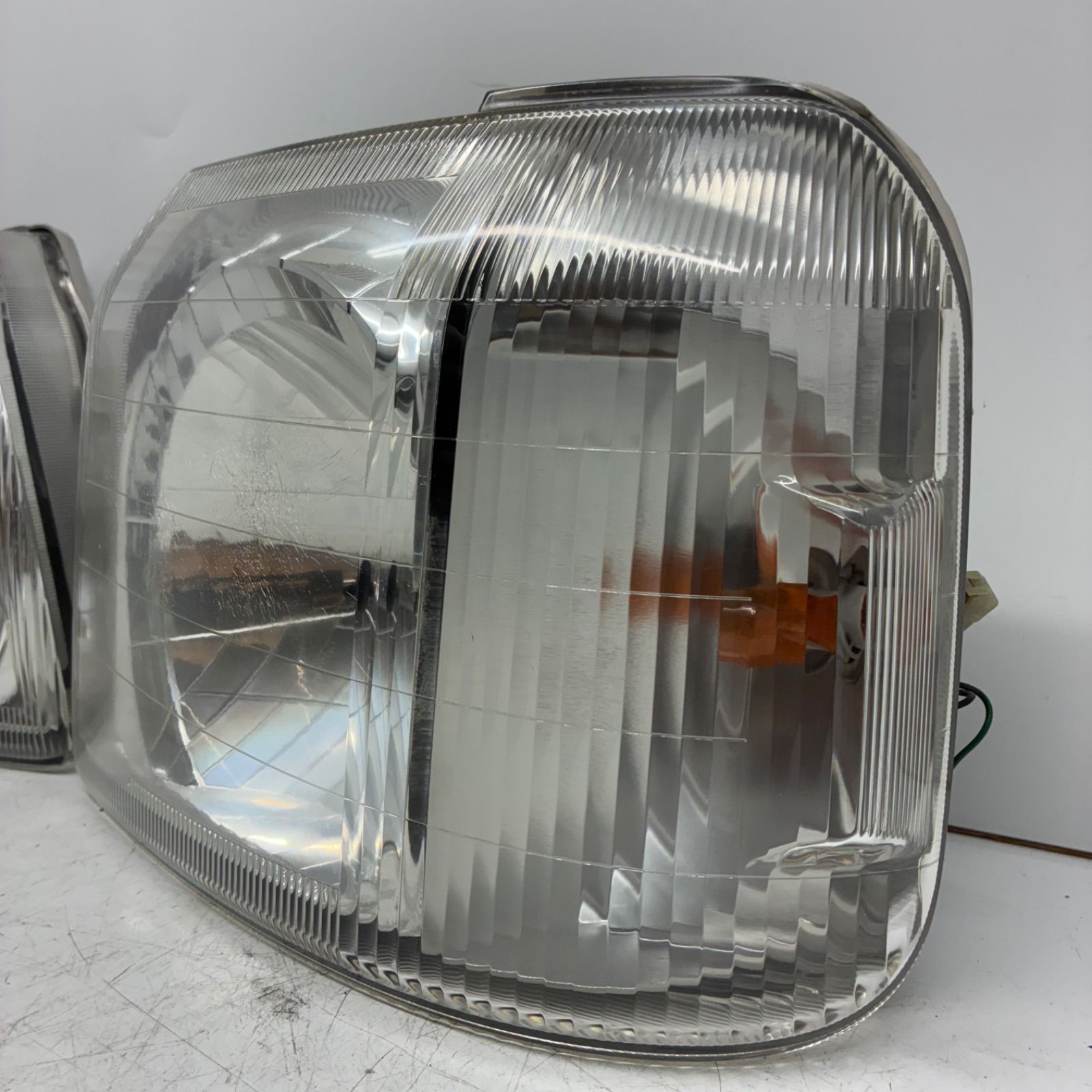 コーティング済 バモス HM1 ヘッドライト 左右セット KOITO