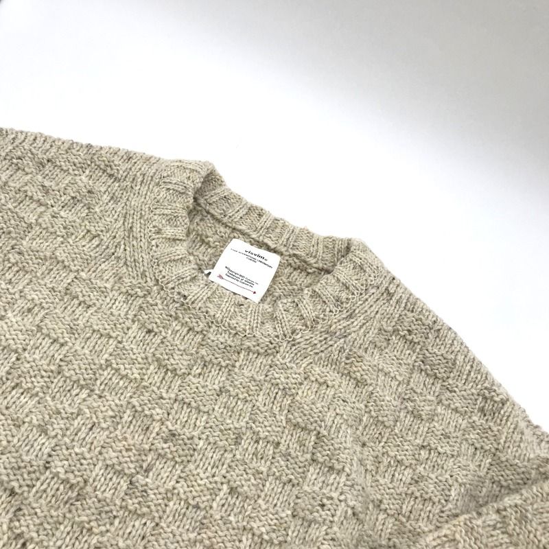 VISVIM ニット 22AW AMPLUS CREW KNIT 0122205012005 ヴィズヴィム 