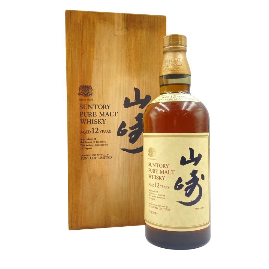 東京都限定◆サントリー山崎12年 ピュアモルト 向獅子マーク 750ml【G4】 東京都限定◇サントリー山崎12年 ピュアモルト 向獅子マーク