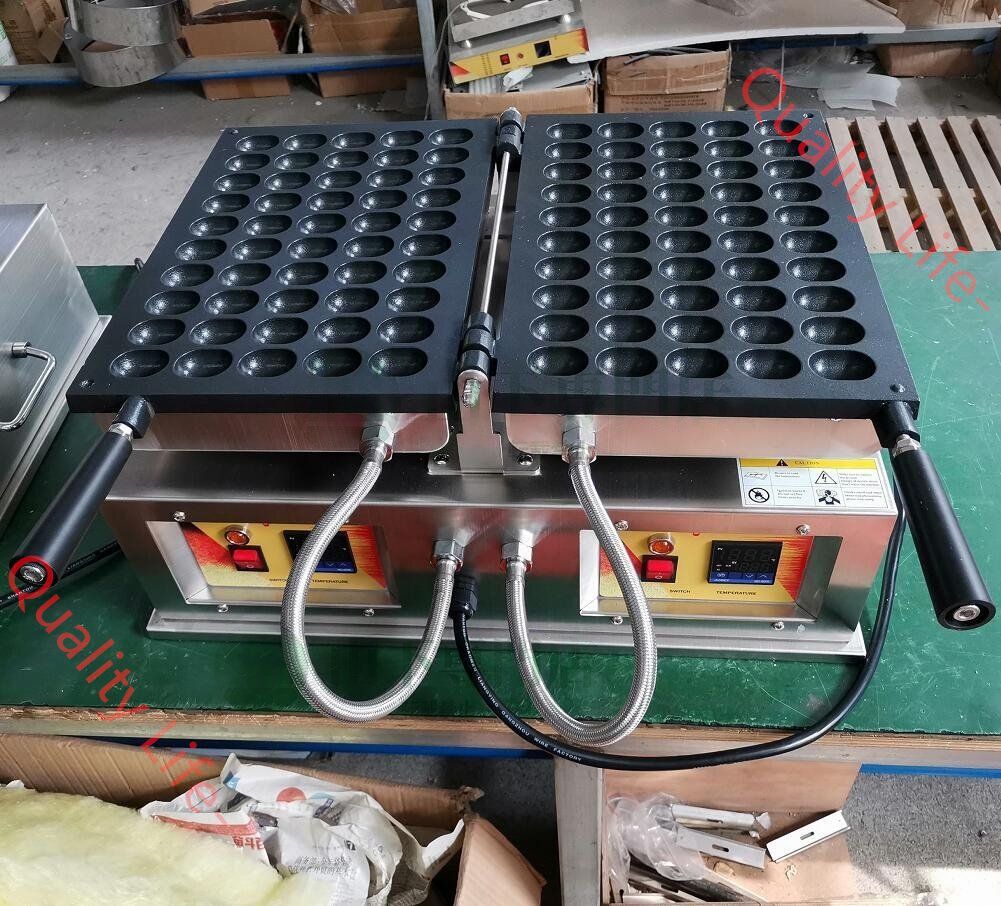 ベビーカステラメーカー ワッフルメーカー ケーキ 50ピース デジタルディスプレイ付き １0０V