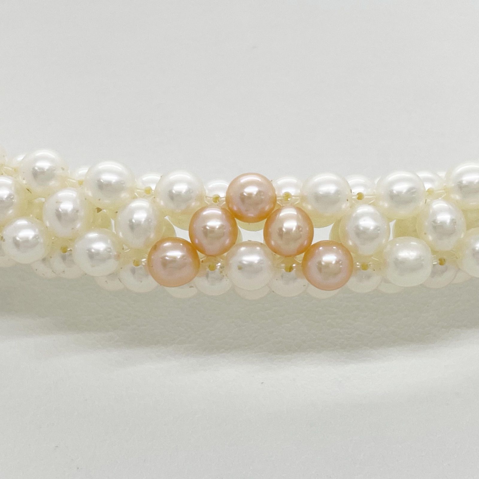 タサキ 淡水パール　K18YG ペンダントネックレス　TASAKI ベビーパール TASAKI】【仕上済】タサキ『K18YG バランスチャーム ネックレス