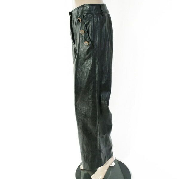 新品 マレーラ MARELLA レザー調パンツ 42 EPT1028 MLサイズ 新品 マレーラ MARELLA レザー調パンツ 42 EPT1028 MLサイズ