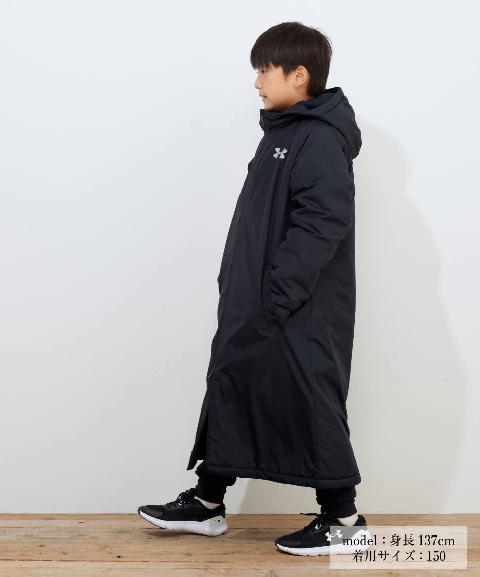 アンダーアーマー] UA INSULATED LONG COAT [Black / Black / 良い