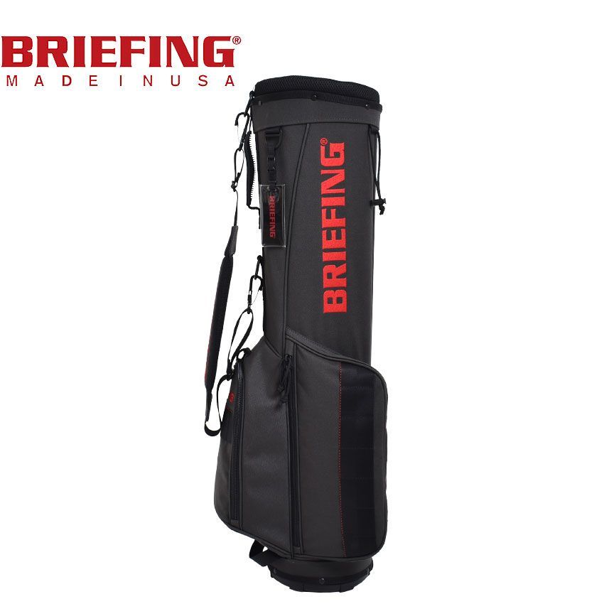 ブリーフィング ゴルフバッグ BRG211G08 レディース メンズ サンデー バッグ ボルテックス BRIEFING スティール 品番 60355090