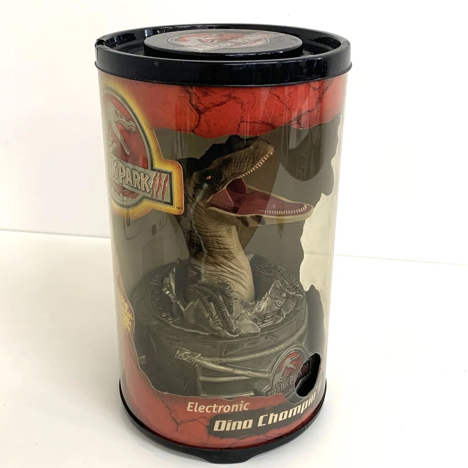 ジュラシックパーク 3 貯金箱 GT 未開封品】JURASSIC PARK III Electronic Dino Chompin' Bank