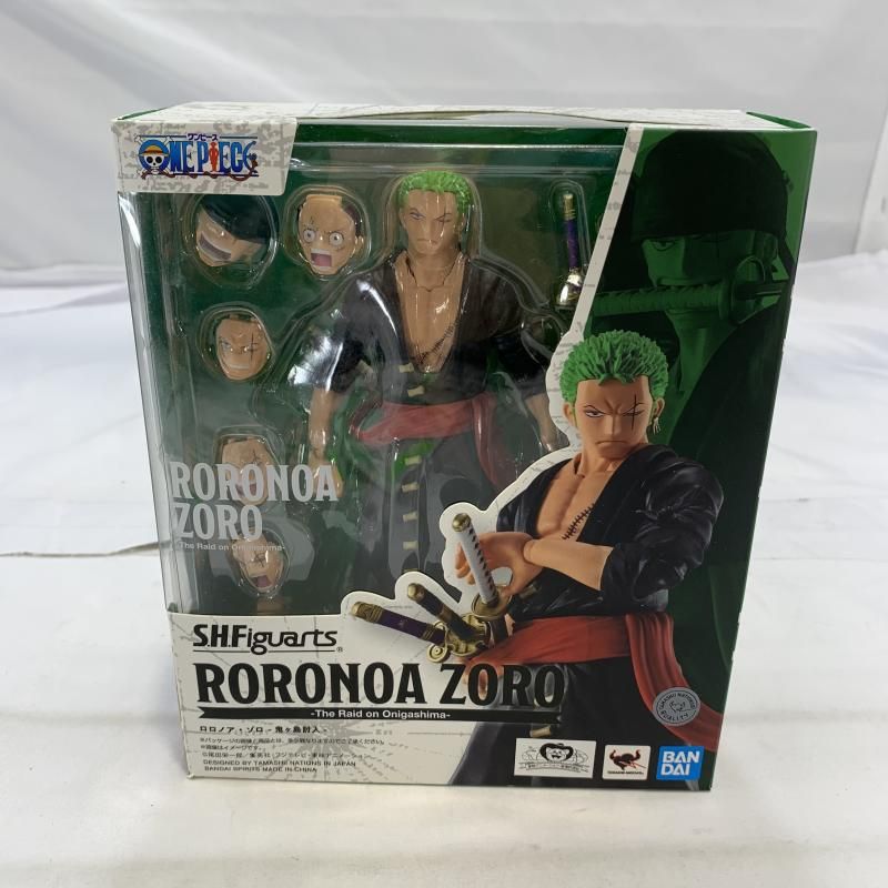 開封|箱傷み BANDAI S.H.Figuarts ロロノア ゾロ -鬼ヶ島討入- フィギュア ONE PIECE 19