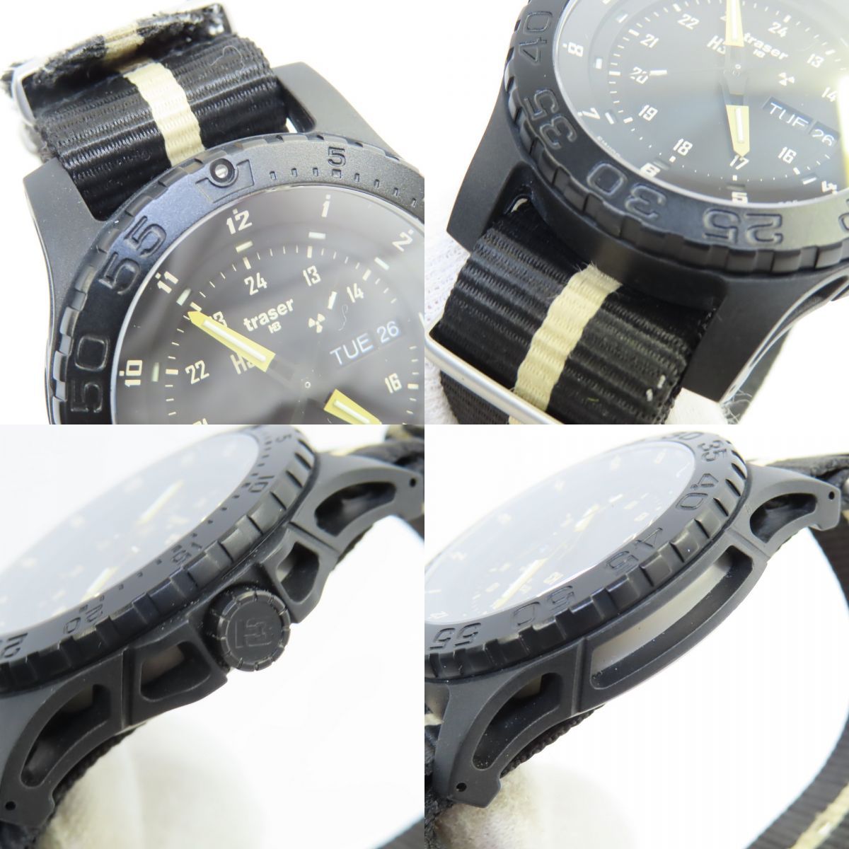 ［新品未使用］トレーサー　P6600 Type6 箱付　MIL-G 電池交換済 traser 腕時計 メンズ TRASERトレーサーP6600Type6MIL-Gタイプ6