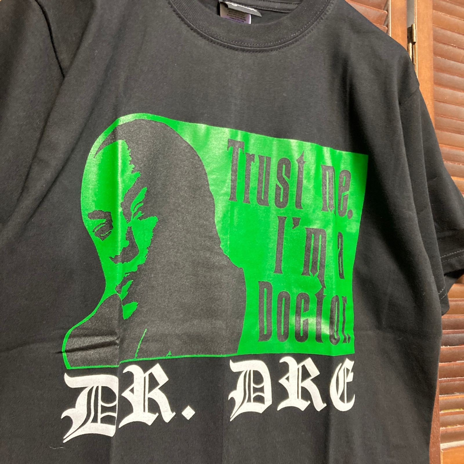ドクタードレ DR DRE 黒 Tシャツ tee ティーシャツ バンド