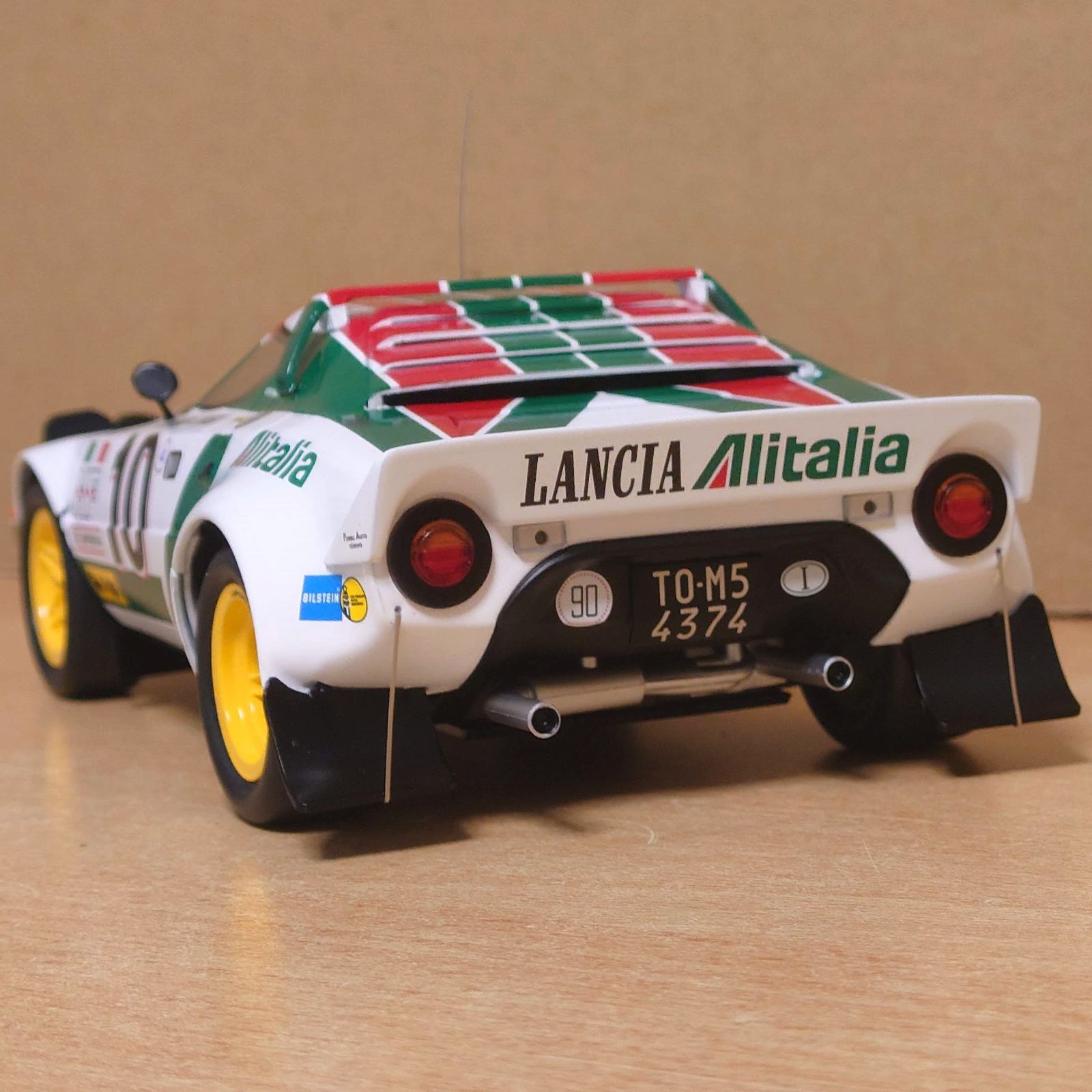 1/18 ランチアストラトス HF 1976 モンテカルロラリー 優勝 #10 S