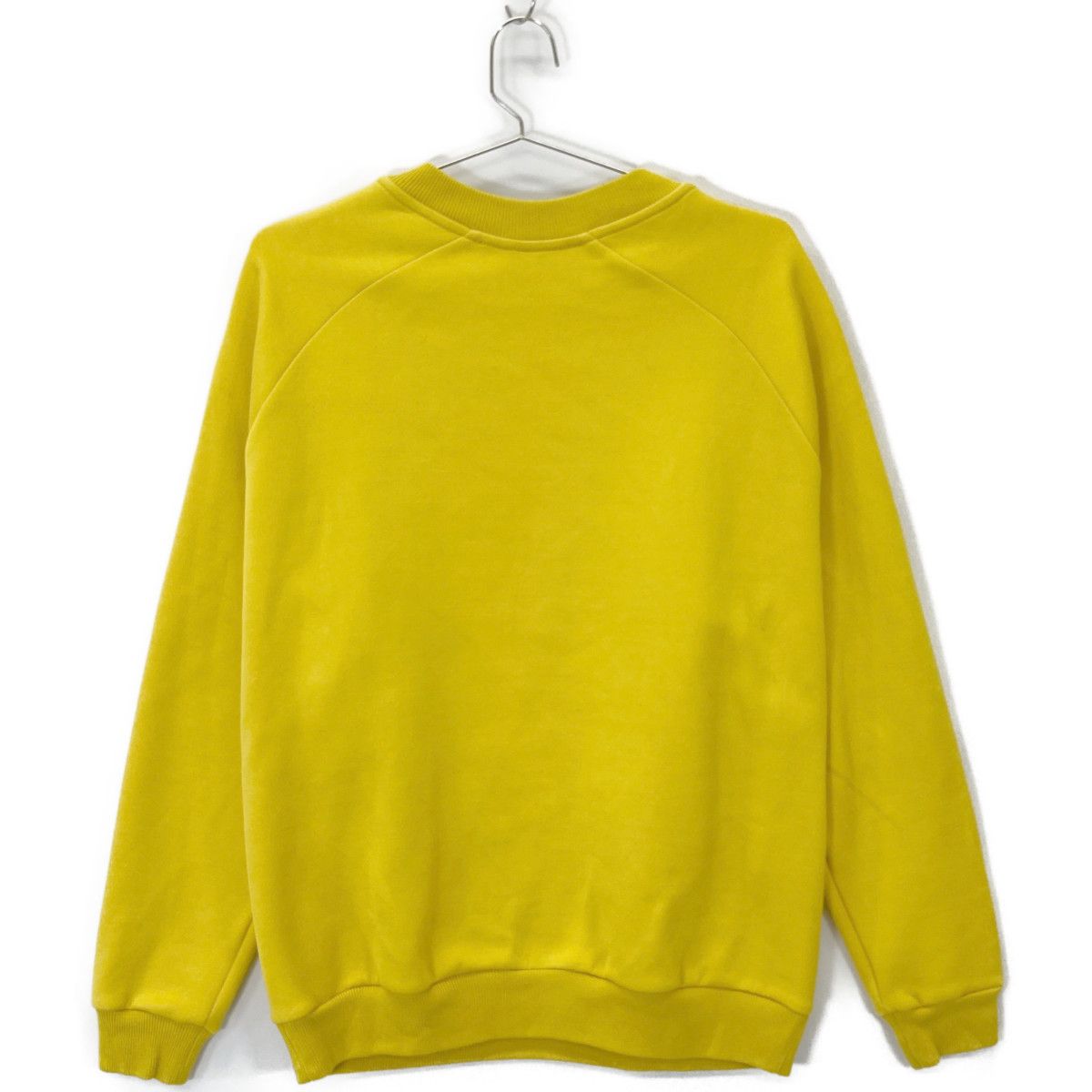 Plan C プランシー イエロー プリント スウェット XS