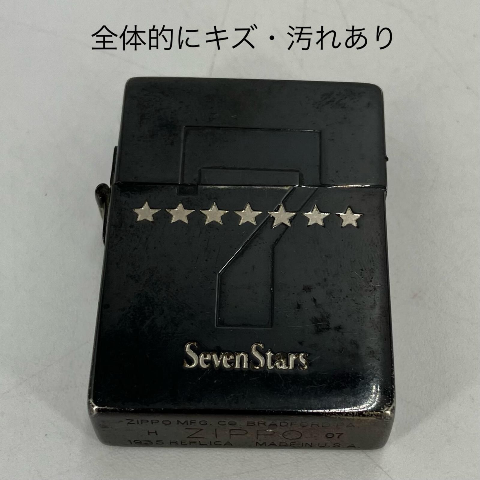 イオン広店】 中古 ZIPPO | ジッポ ライター SevenStars 1935レプリカ  