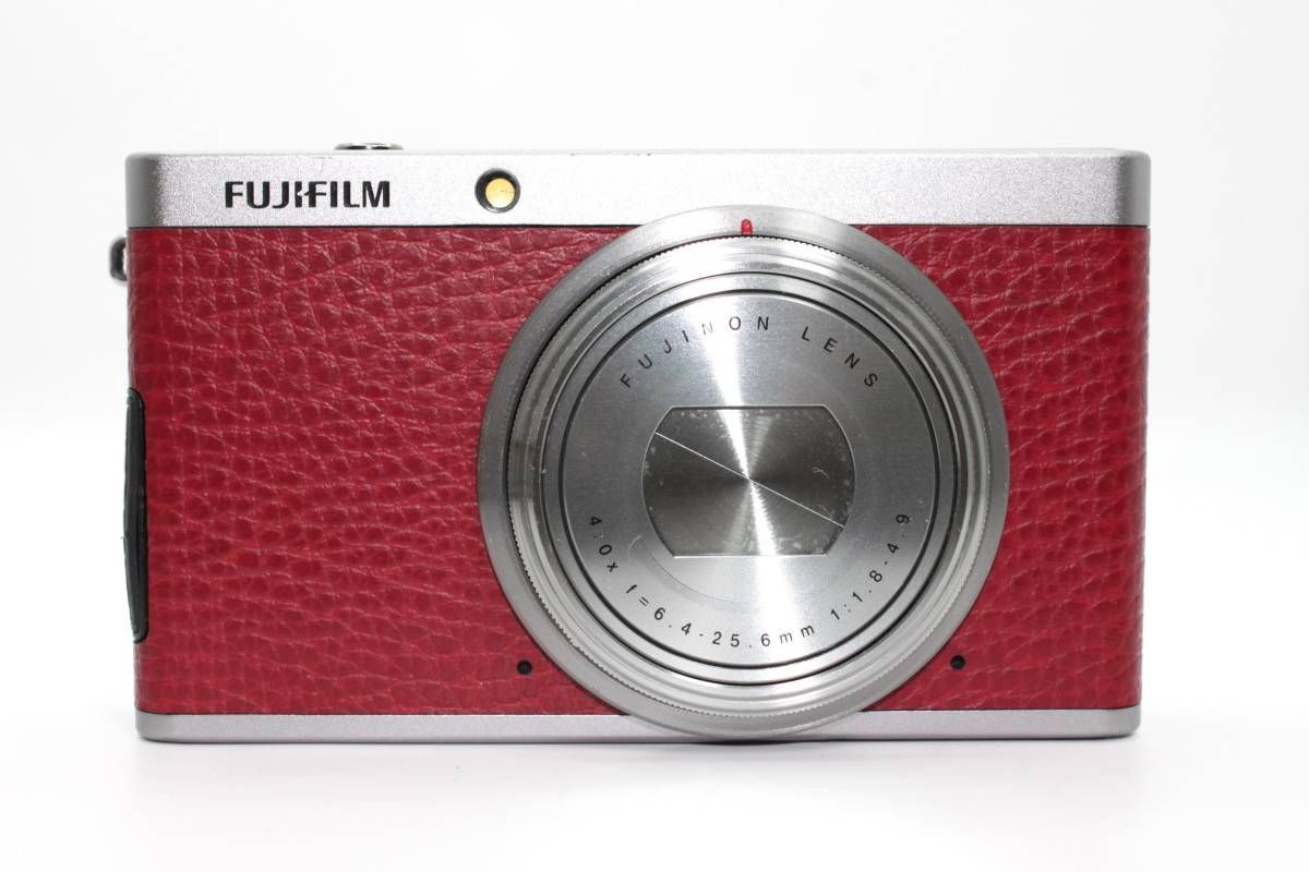 ★極上品★富士フィルム FUJIFILM XF1 レッド コンパクトデジタルカメラ L1100#1453