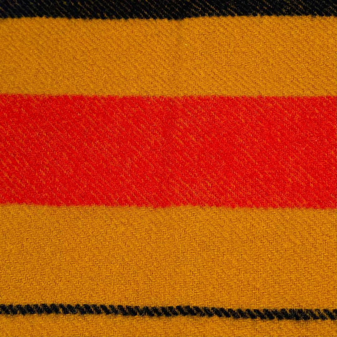 HERMES エルメス ロカバール マフラー ストール ボーダー オレンジ系 HERMES エルメス ロカバール マフラー ストール ボーダー