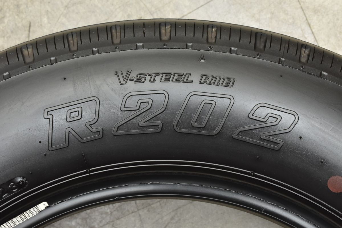 BRIDGESTONE V-STEEL R202 175/75R15 103/101 N LT 6本　2023年製　バリ溝 BRIDGESTONE（ブリヂストン） ☆2023年製 175/75R15 103/101N LT V