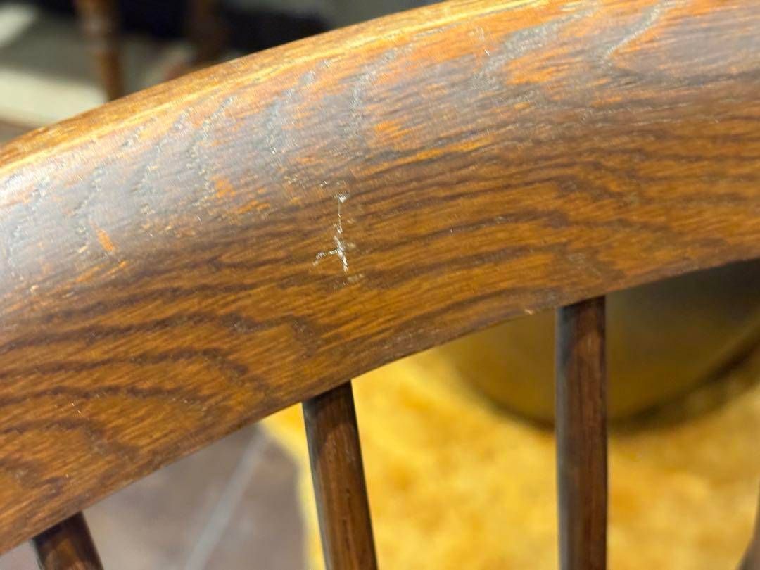 KMK 無垢材　ウィンザーチェア　スポークチェア　飛騨産業　アンティーク　SZ KMK 無垢材 ウィンザーチェア スポークチェア 飛騨産業 アンティーク