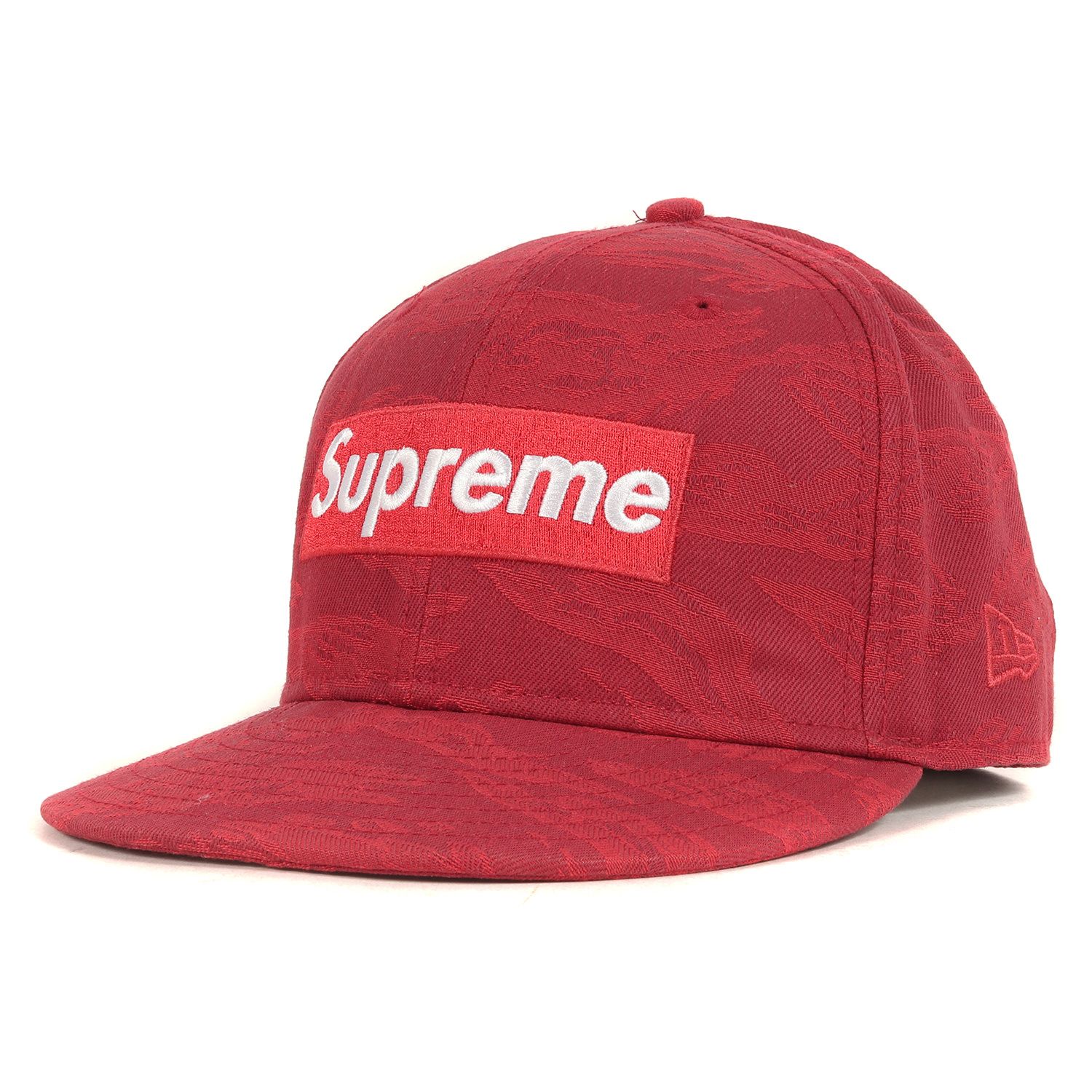 Supreme シュプリーム キャップ サイズ:7 1/2(59.6cm) 07SS NEW ERA ニューエラ タイガーカモ ボックスロゴ  ベースボール キャップ Tiger Box Logo New era レッド 赤 帽子【メンズ】 - メルカリ