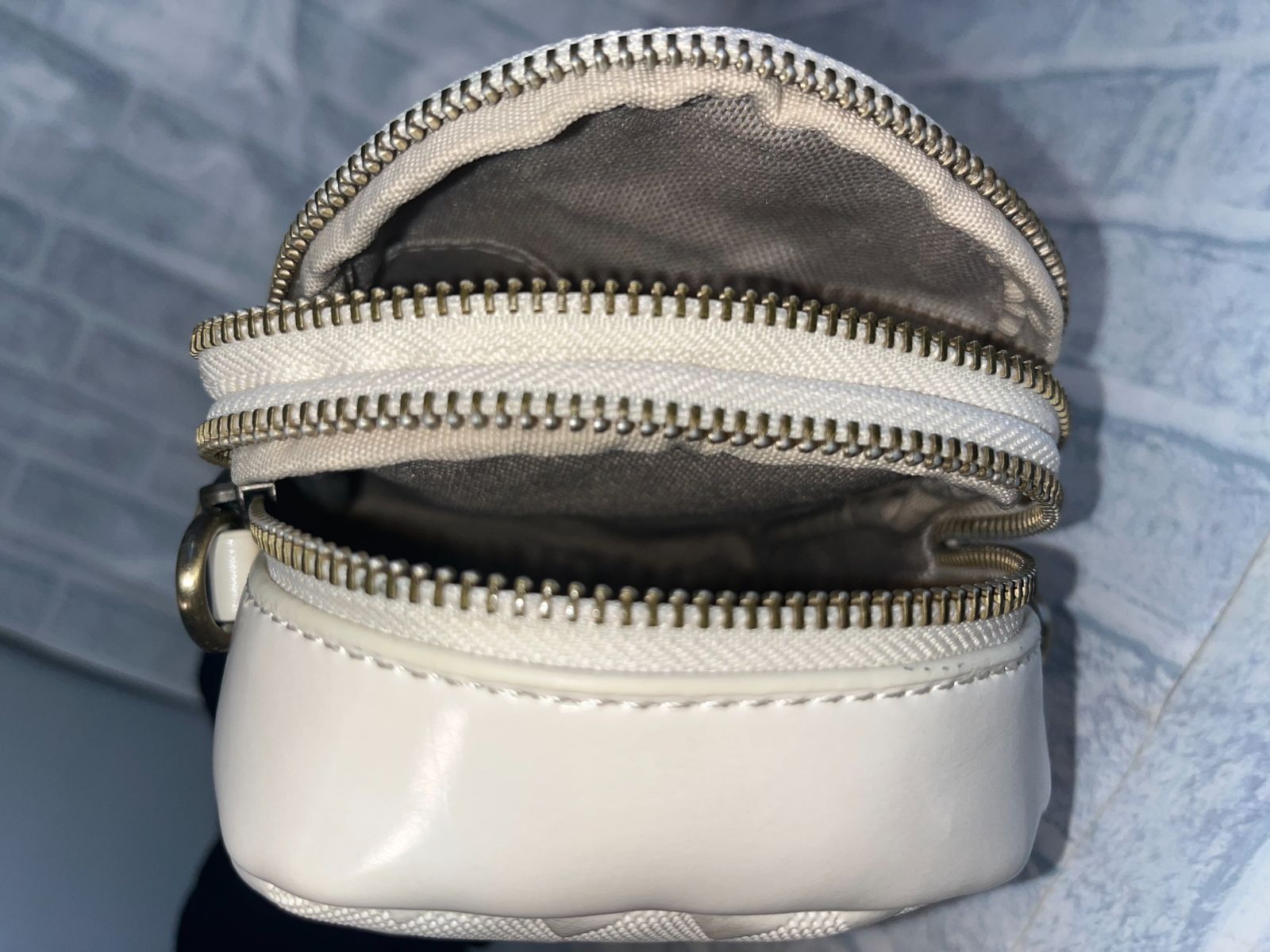 ダイヤ柄型押し レディース